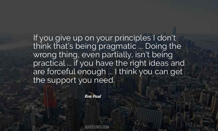 Sayings About Being Pragmatic #716190