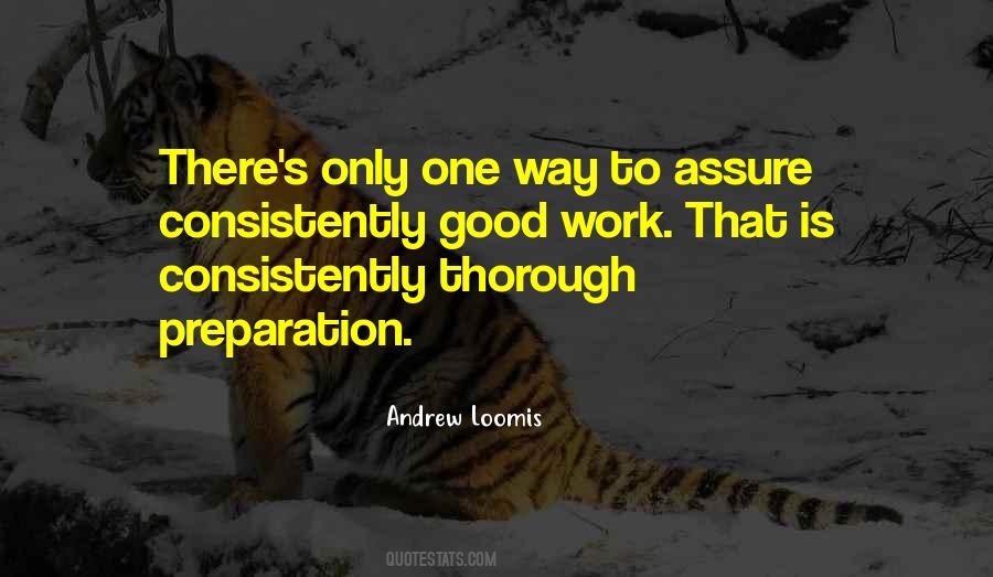 Sayings About Good Preparation #1014531