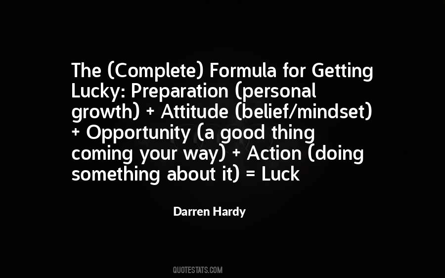 Sayings About Good Preparation #161858