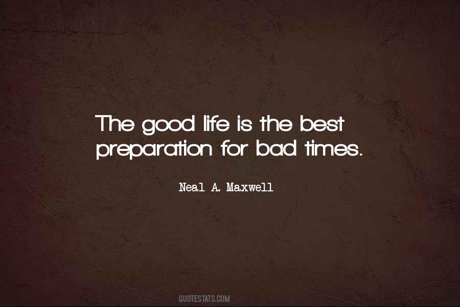 Sayings About Good Preparation #1724242