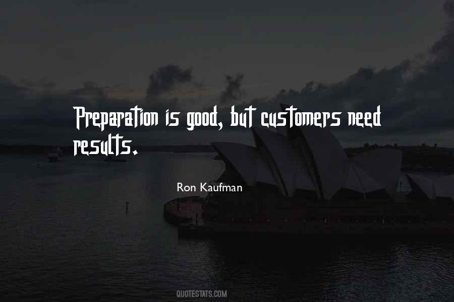 Sayings About Good Preparation #233268