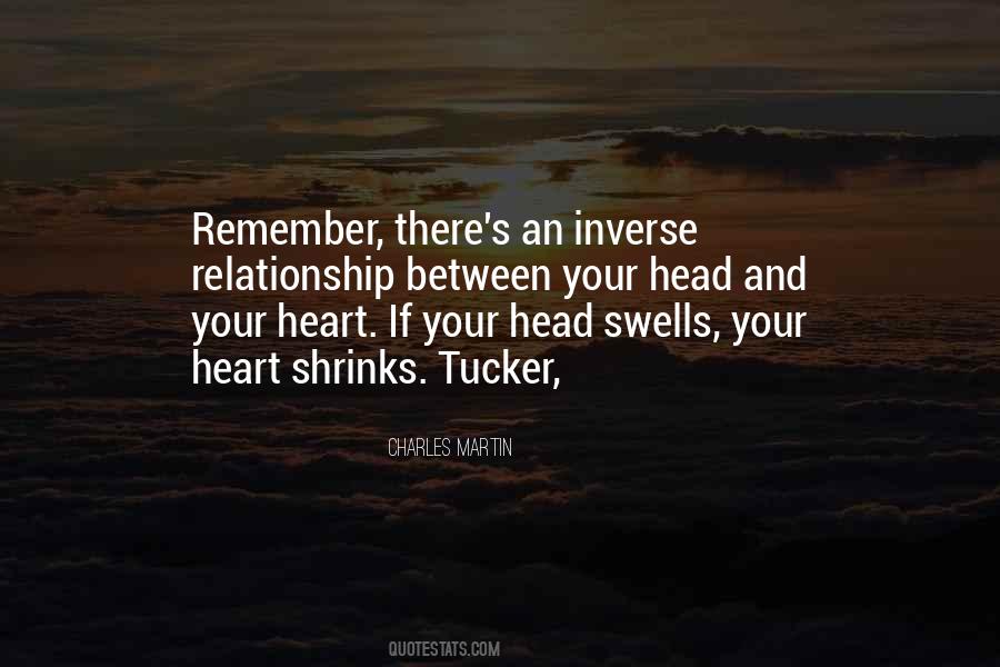 Quotes About Your Head And Your Heart #1831095