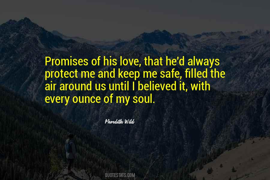 Sayings About Love And Promises #256732