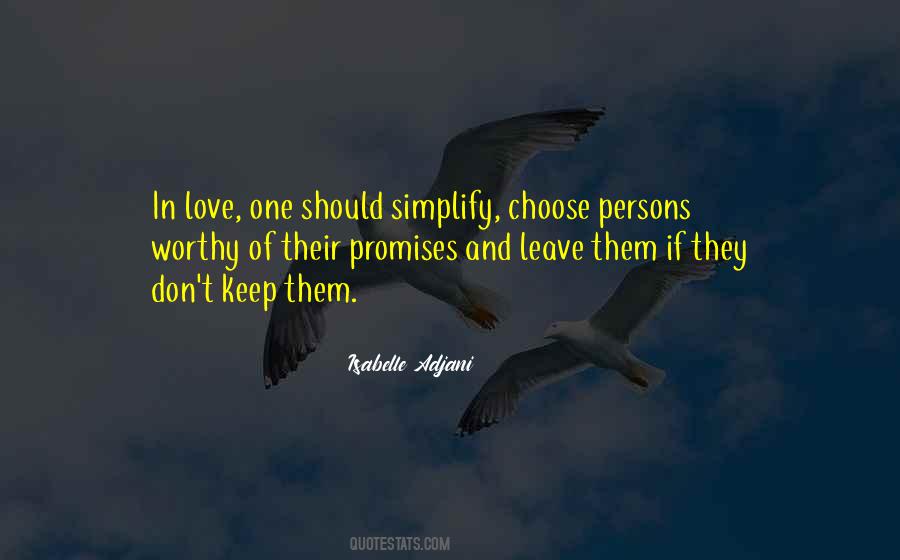 Sayings About Love And Promises #666154