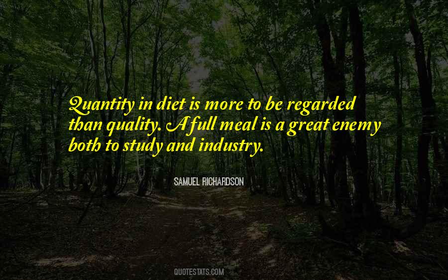 Sayings About Quality And Quantity #172212