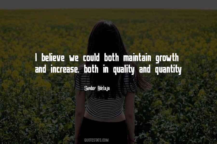 Sayings About Quality And Quantity #1816429