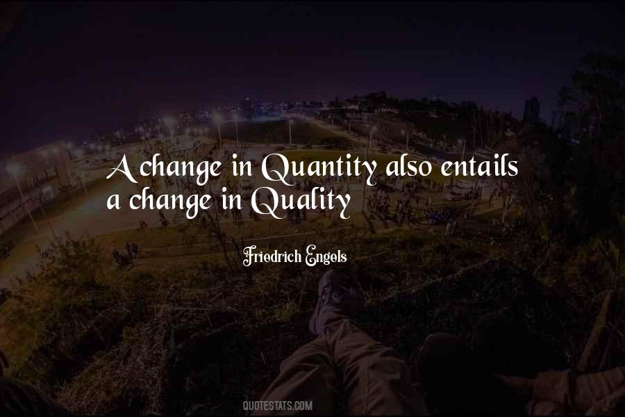 Sayings About Quality And Quantity #791089