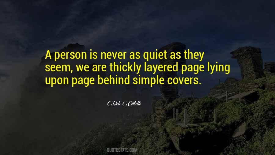 Sayings About A Quiet Person #1439809