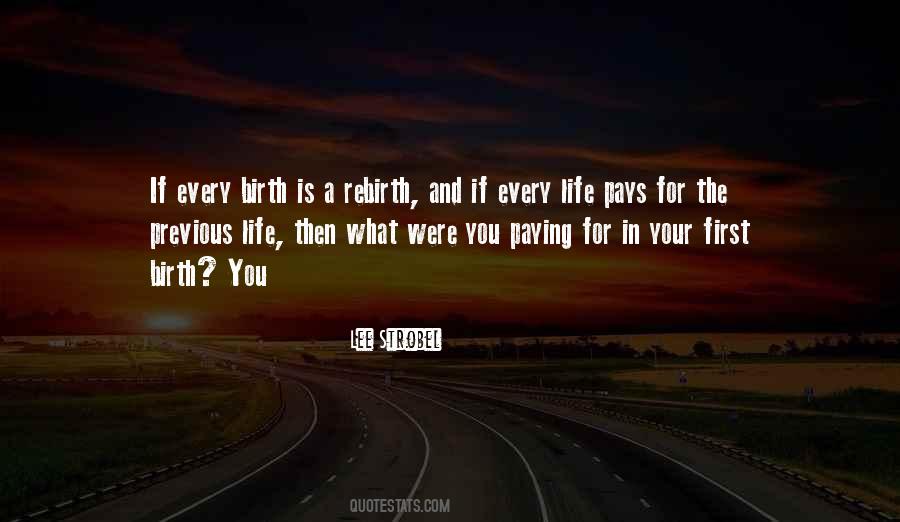 Quotes About Rebirth #1502611