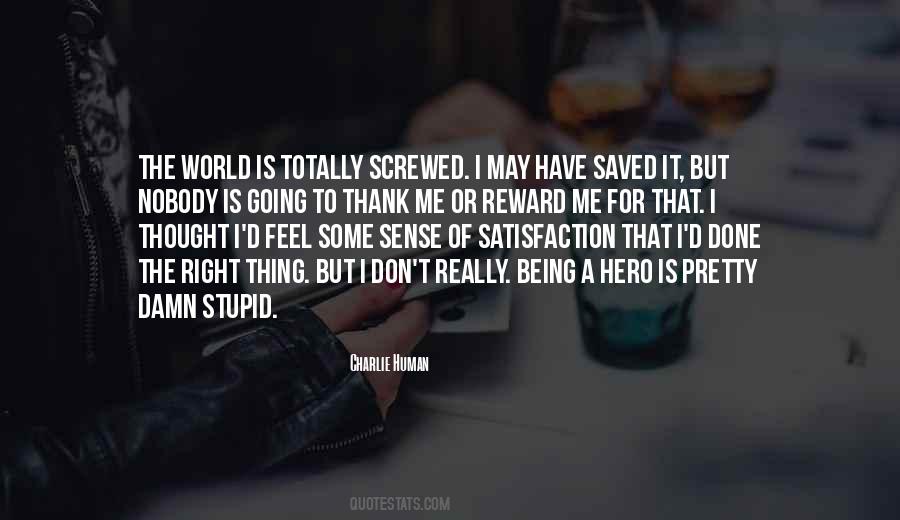 Sayings About Being Screwed #997257