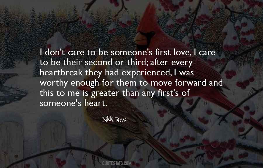 Sayings About Care For Someone #196143
