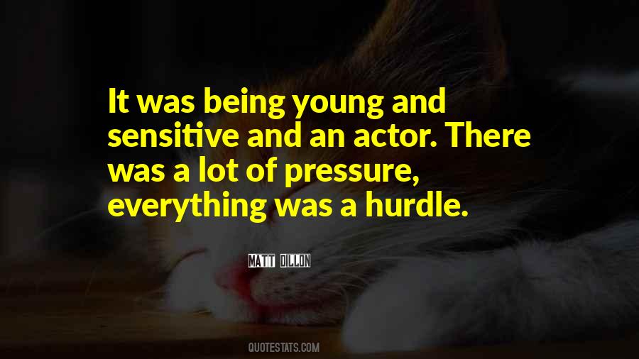 Sayings About Being Too Sensitive #409629