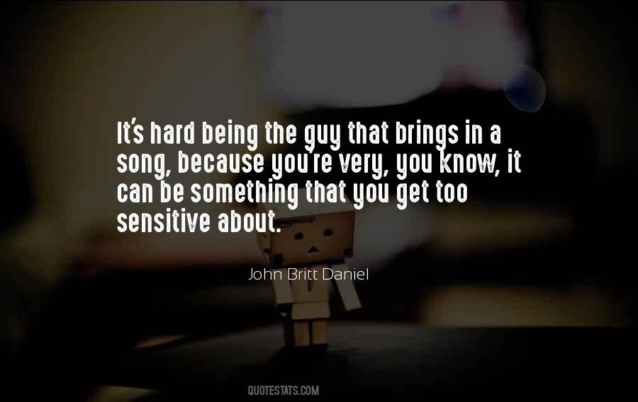 Sayings About Being Too Sensitive #828714