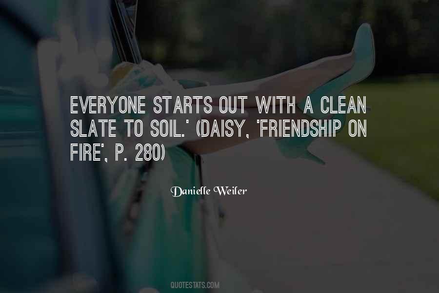 Sayings About A Clean Slate #16419