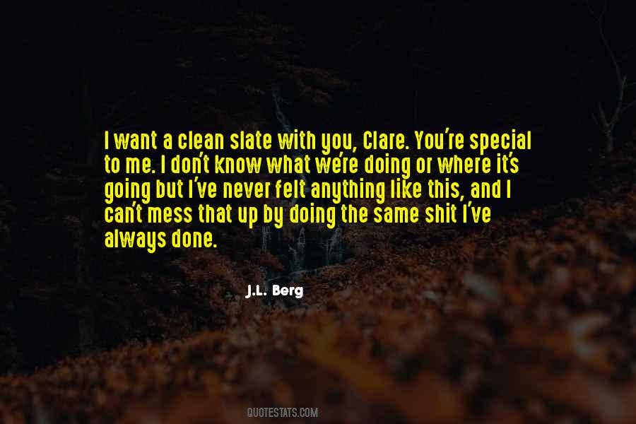 Sayings About A Clean Slate #390000