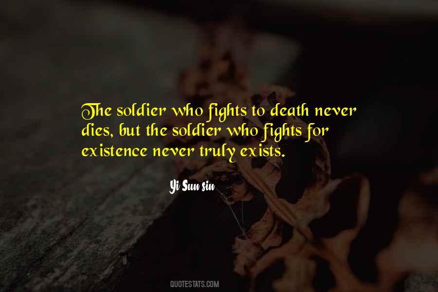 Sayings About Death Of A Soldier #443721