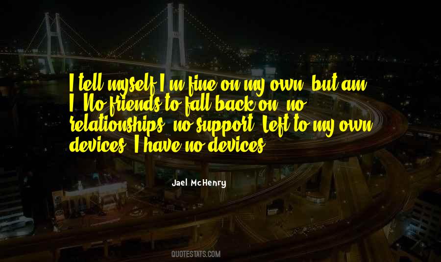 Sayings About No Support #1114467