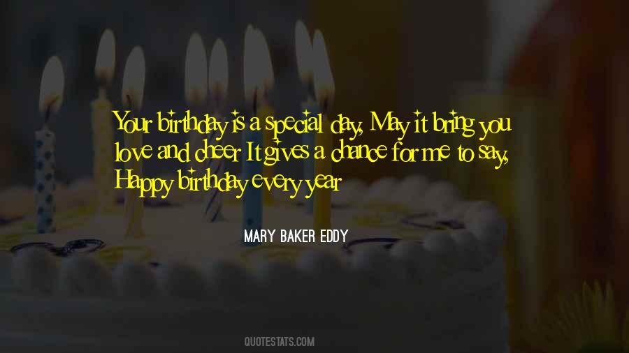 Sayings About Special Day #1599545