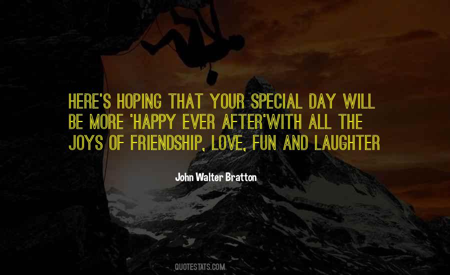 Sayings About Special Day #1612635