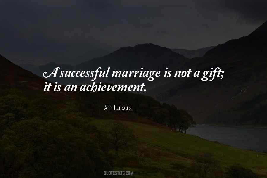 Sayings About A Successful Marriage #1500024