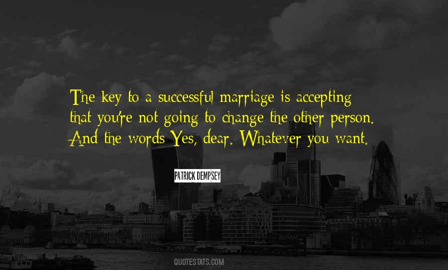 Sayings About A Successful Marriage #1685149