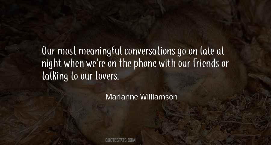 Sayings About Talking To Friends #795197