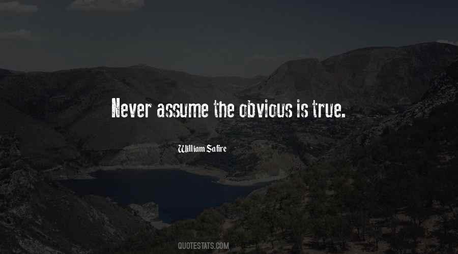 Sayings About The Obvious #974711