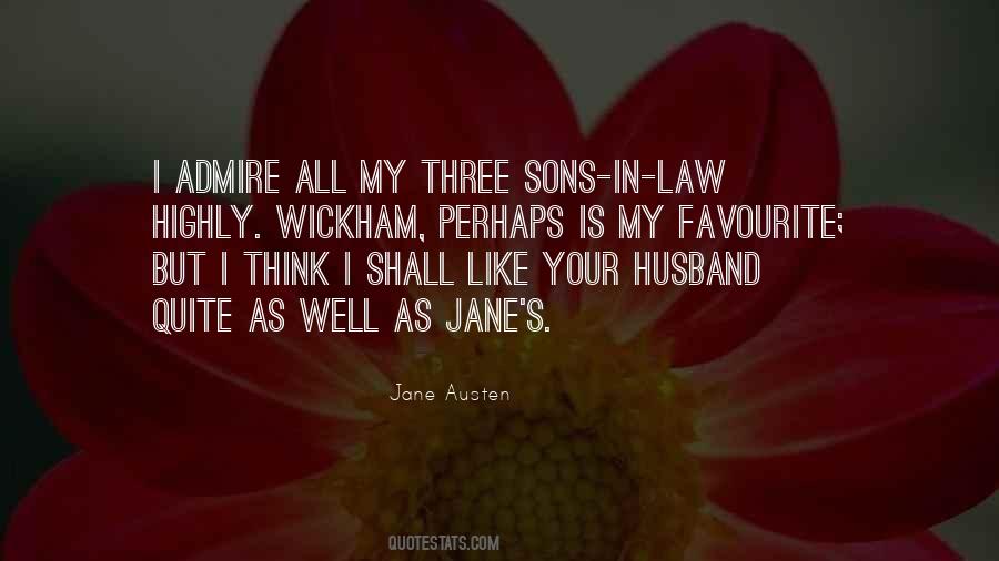 Sayings About Three Sons #167178