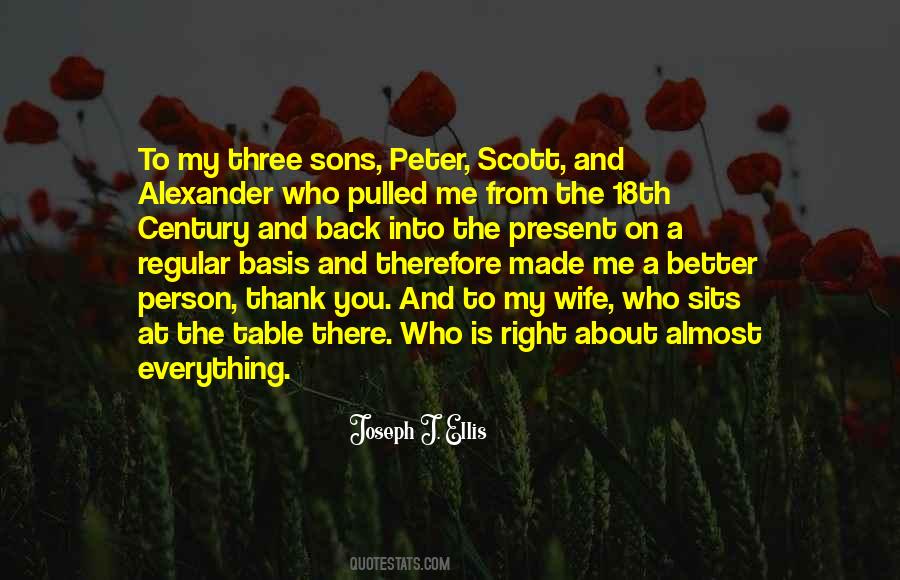 Sayings About Three Sons #430449