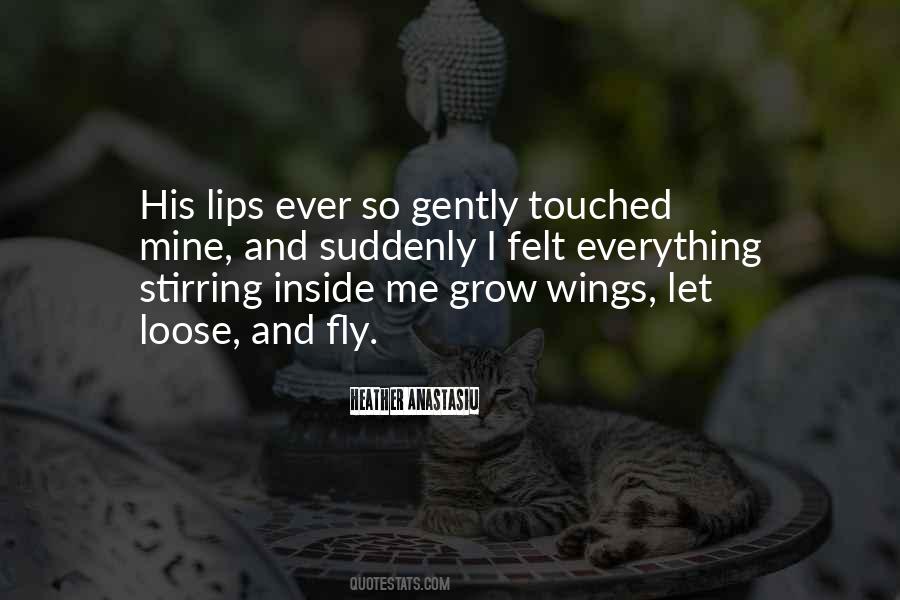 Sayings About Being Touched #1173356