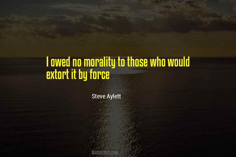 Quotes About Morality #1596236