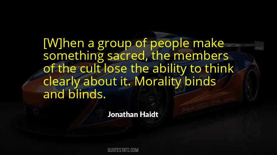 Quotes About Morality #1637580