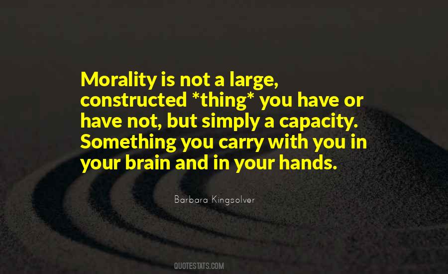 Quotes About Morality #1667604