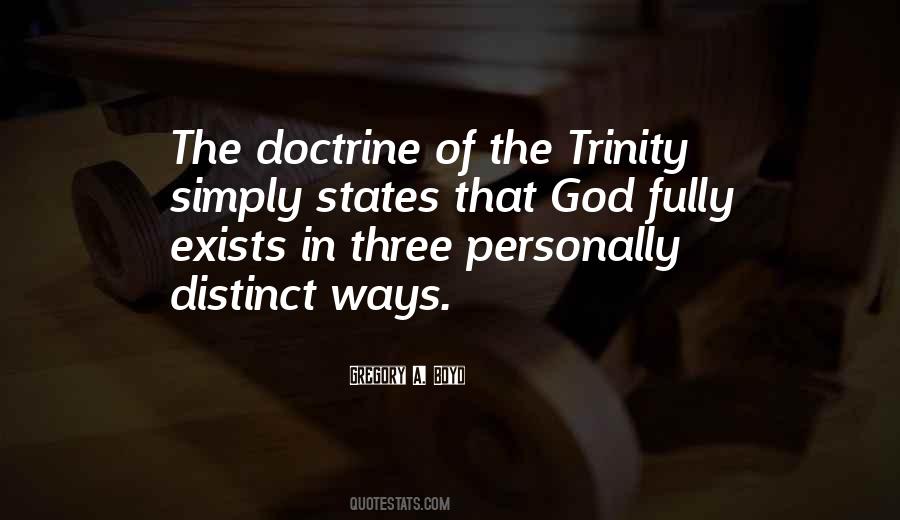 Sayings About The Trinity #31229