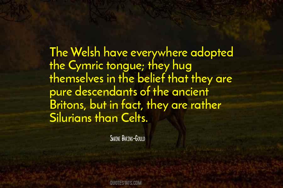 Sayings About The Welsh #32579