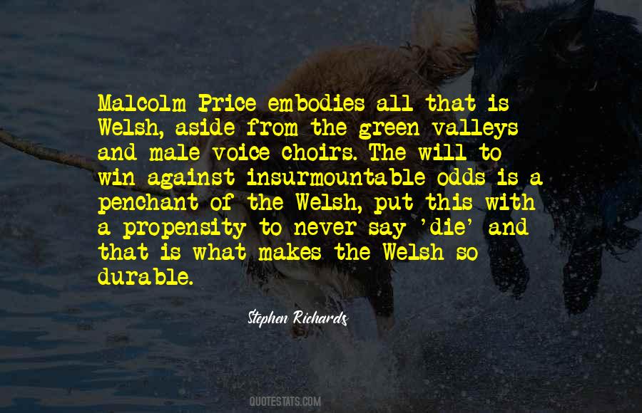 Sayings About The Welsh #808019