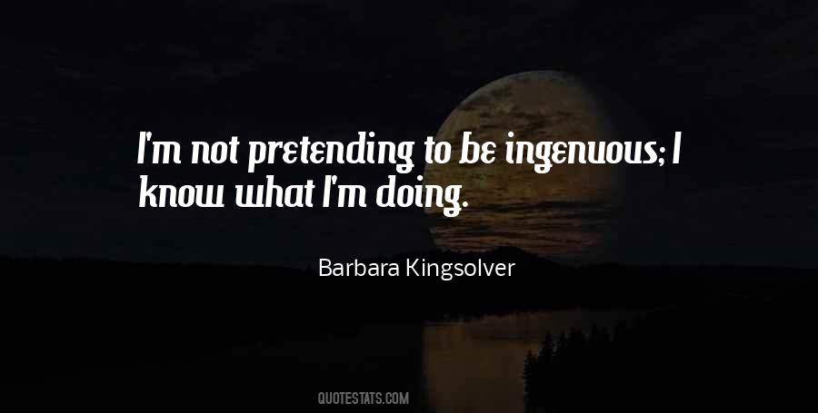 Quotes About Pretending #12393