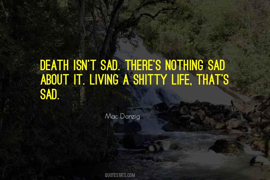 Sayings About A Sad Life #48070