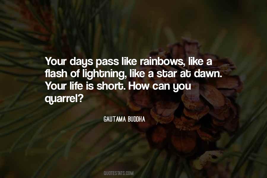 Sayings About A Short Life #12749