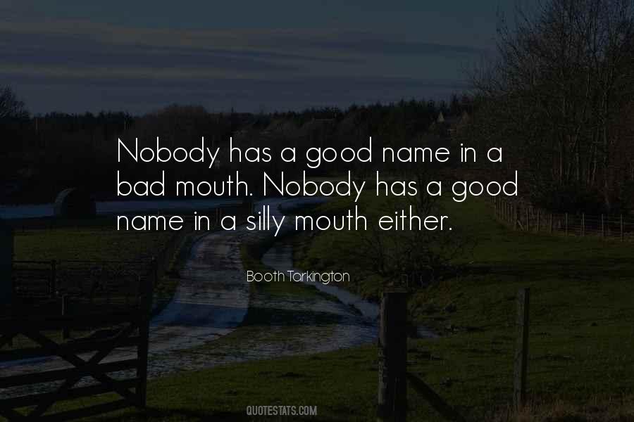 Sayings About A Good Name #201015