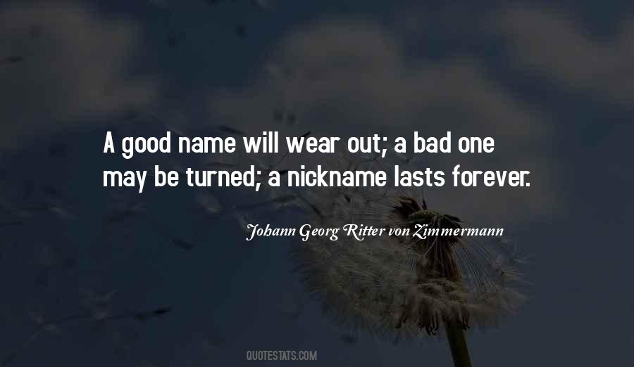 Sayings About A Good Name #565355