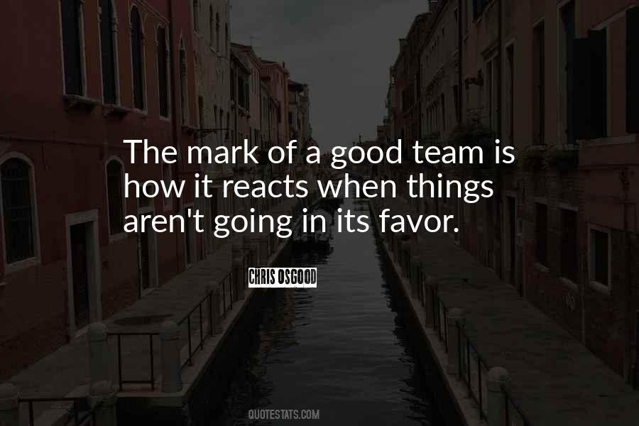 Sayings About A Good Team #1328399