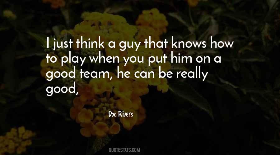 Sayings About A Good Team #1743481