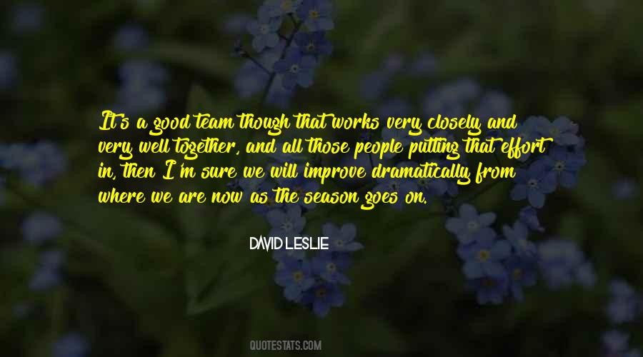 Sayings About A Good Team #1799590