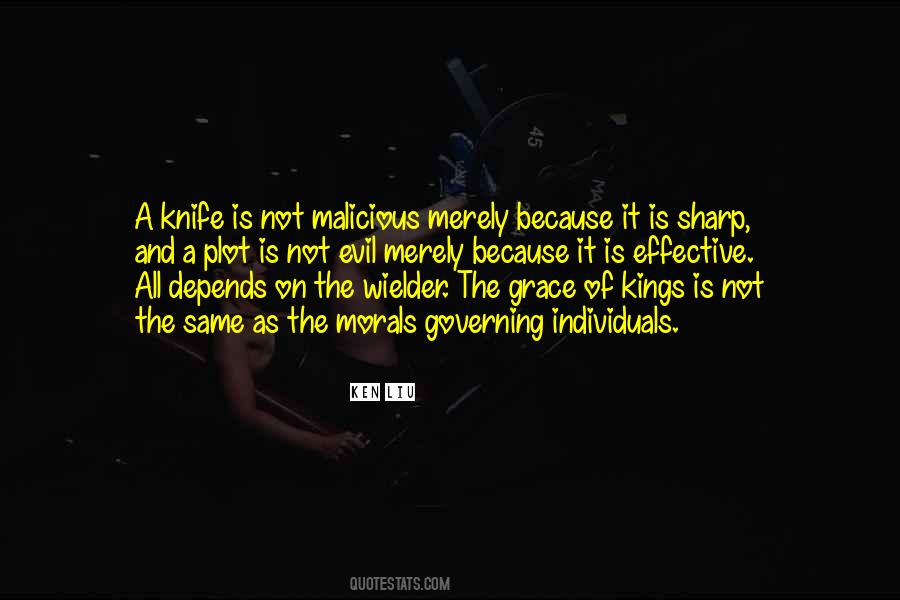 Sayings About A Sharp Knife #804855