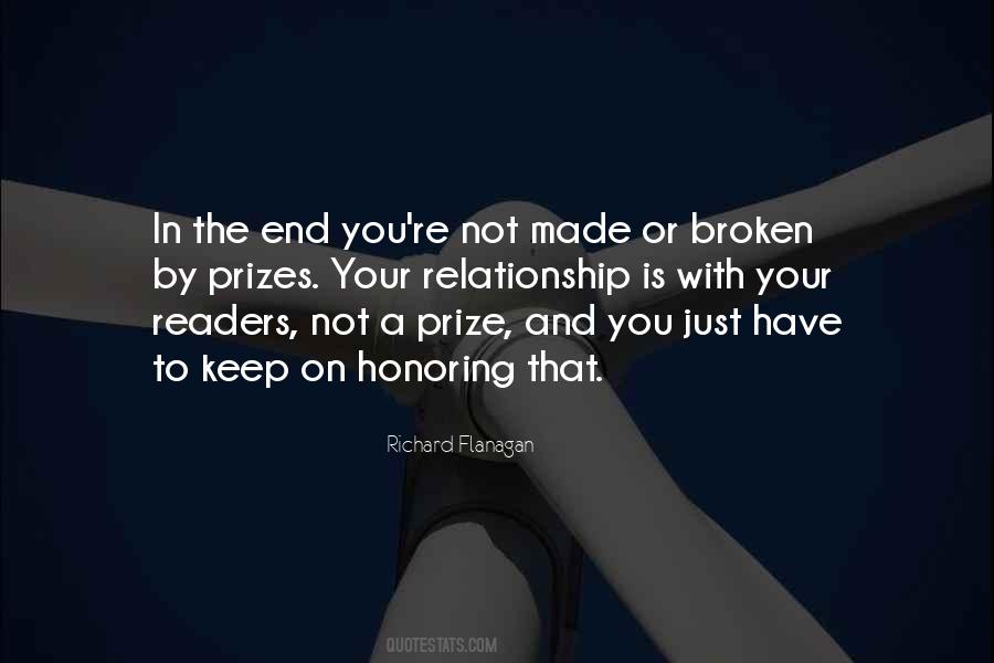 Sayings About A Broken Relationship #100779