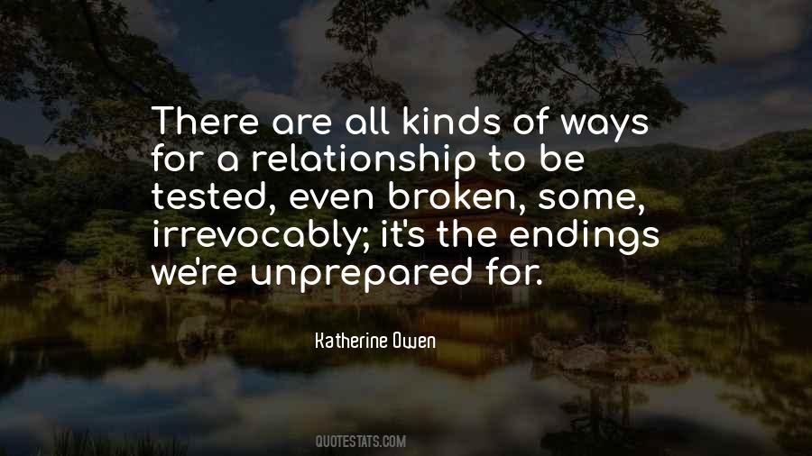 Sayings About A Broken Relationship #404031
