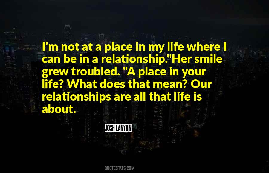 Sayings About A Troubled Relationship #1279815