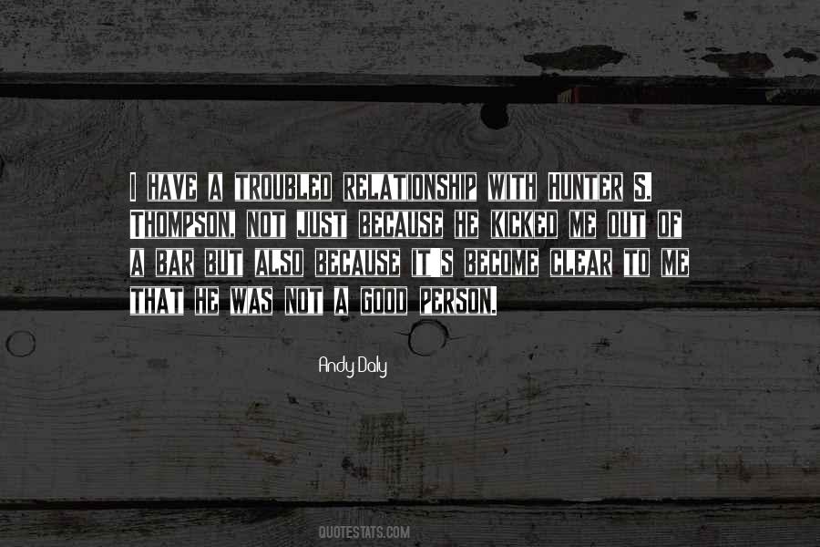 Sayings About A Troubled Relationship #706990