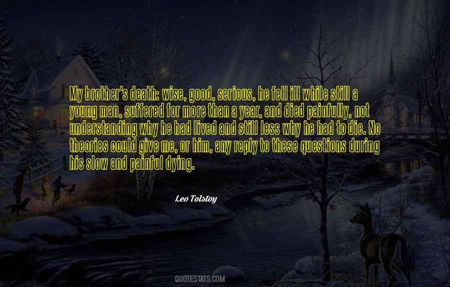 Sayings About A Brother Who Died #536566